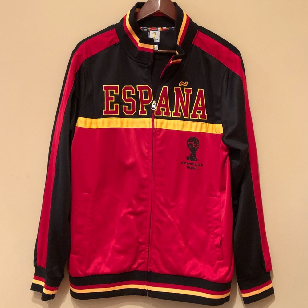 Spain 2014 World Cup track jacket